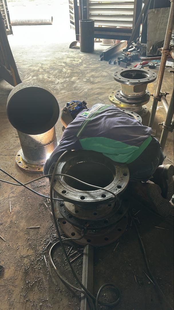 Flange assembly fabrication